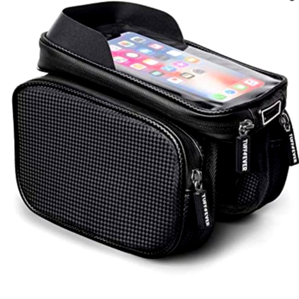 3 in 1 BLACK  BIKE FRAME BAG